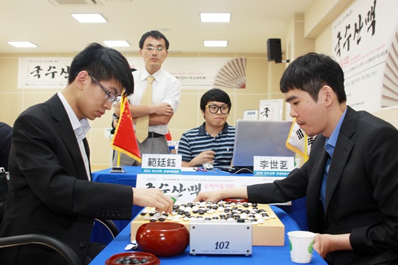 范廷钰击败李世石