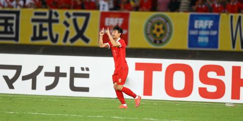 东亚杯-国足1-1日本获第二