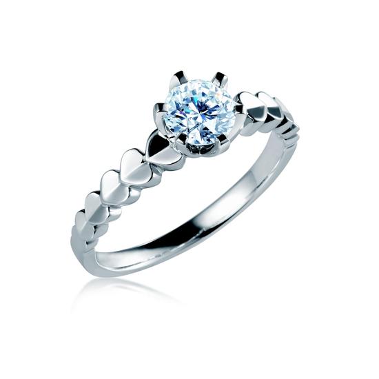 潮宏基珠宝forevermark永恒印记全新心蝶系列心之舞美钻戒指