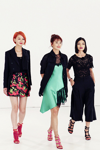 张雨绮和设计师赵涛赵珊