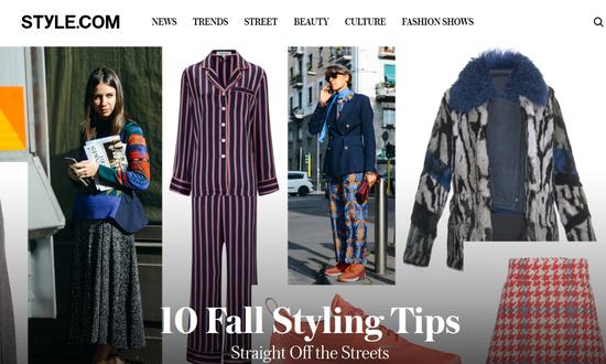 Style.com转电商进入倒计时|Style.com|电商|时装周_新浪时尚_新浪网