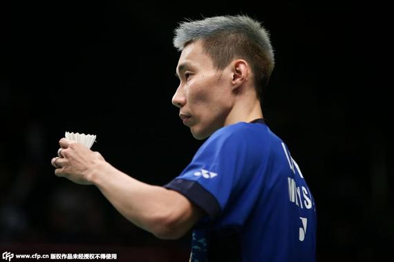 李宗伟炫酷新造型