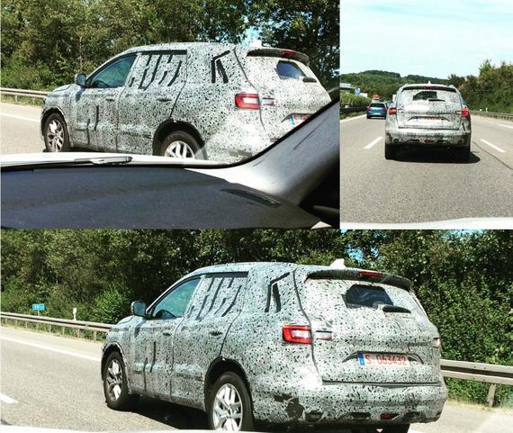 新一代雷诺科雷傲谍照曝光 2016年上市