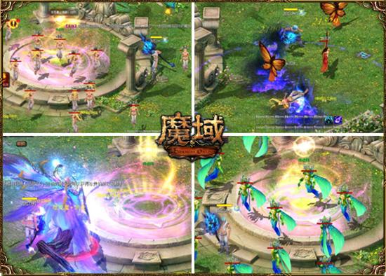 图3：《魔域》妖精花园斗花魔