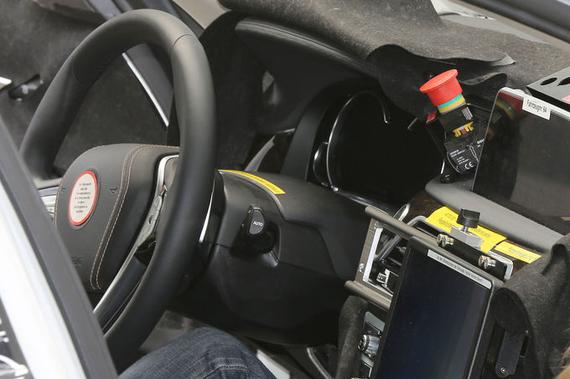 新一代宝马5系内饰曝光 2016年夏天推出