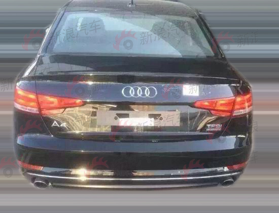奥迪全新A4国内谍照曝光 或将进口引入