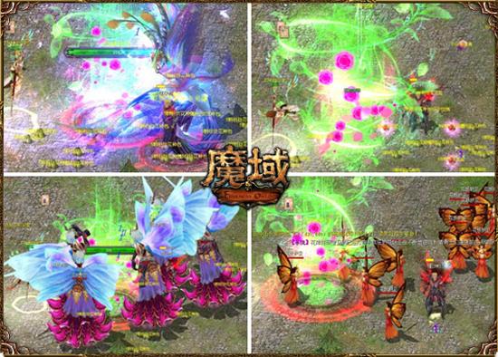 图2：《魔域》花妖乱入攻城