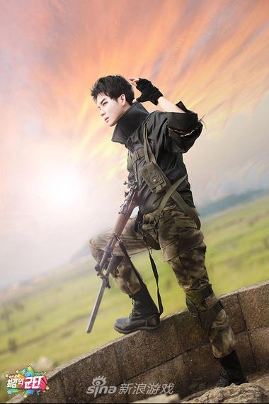 《最强军团》伊桑真人cos