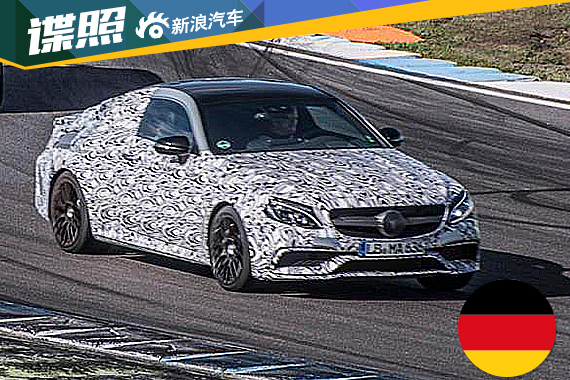 梅赛德斯-AMG发C63 Coupe预告图 9月首发