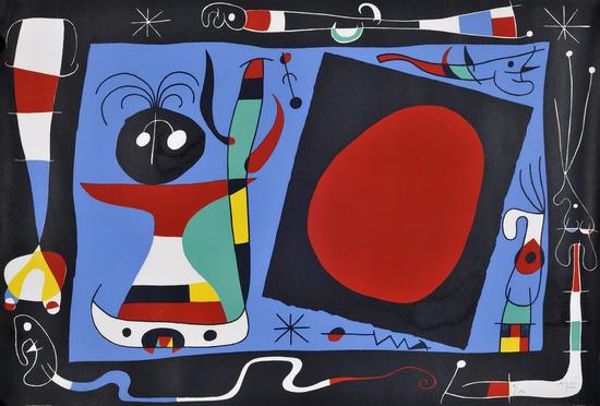 米罗制造梦幻版画体验展10月底登陆上海