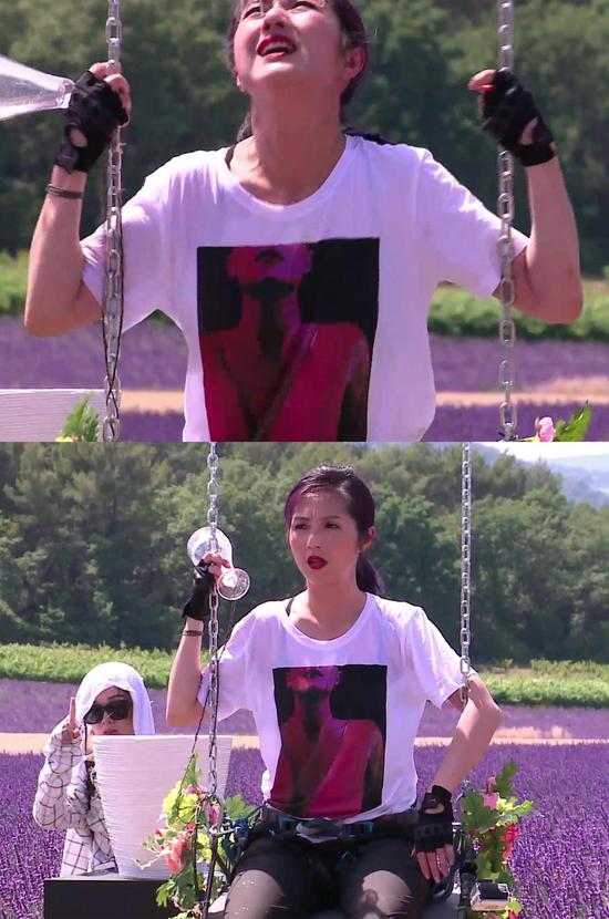 13 13:53:05 新浪娱乐 摘要:上周五的《极速前进》中,杨千嬅被牛撞伤.