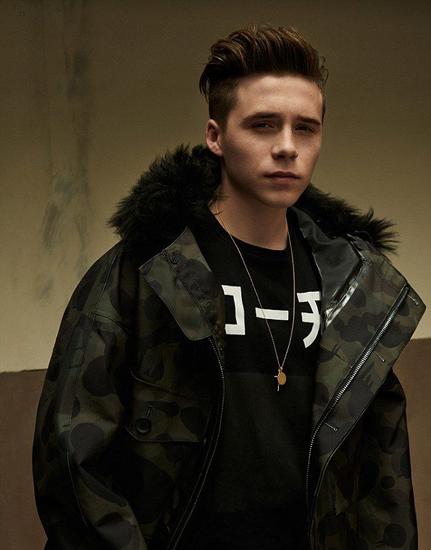 brooklyn beckham was shooting magazine