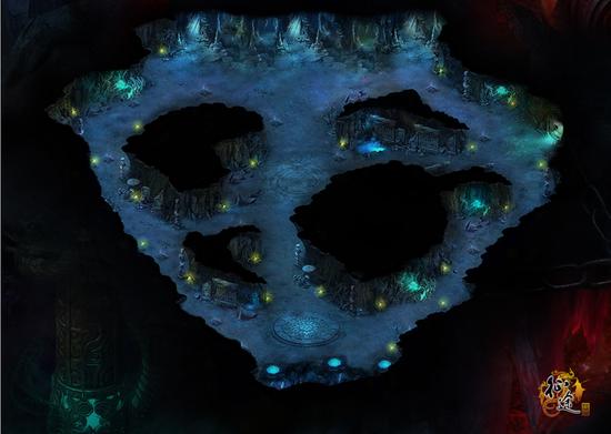 图3：RPG家族副本地图