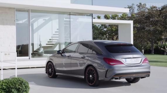 CLA猎装版谍照 最早2017日内瓦车展亮相