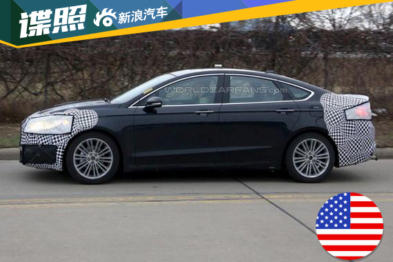疑似新款福特Fusion官图曝光 2016年上市