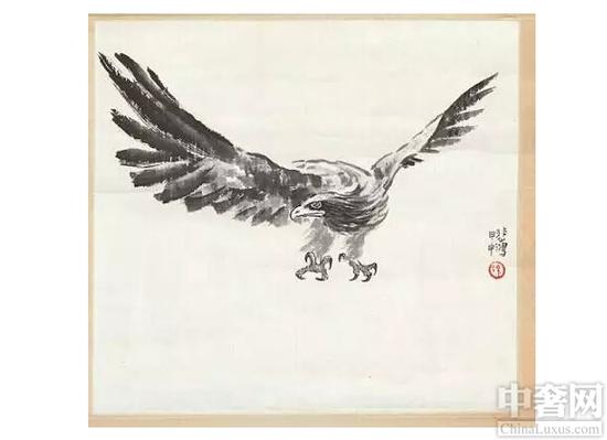 徐悲鸿《老鹰图》 估价：6万-9万美元