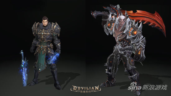 《恶魔契约》猎魔人形态展示