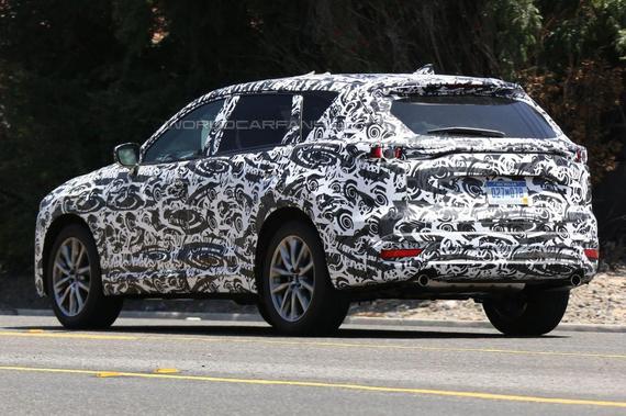 2017全新马自达CX-9美国测试谍照曝光