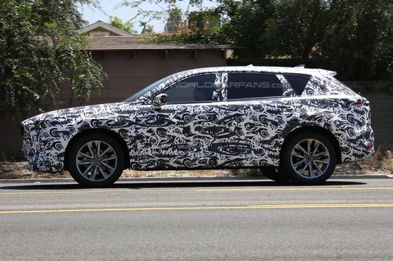 2017全新马自达CX-9美国测试谍照曝光