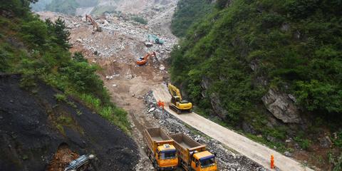 陕西滑坡失踪者家属获60万补助