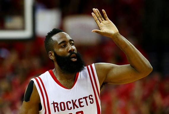 哈登称小时候没见过NBA球星