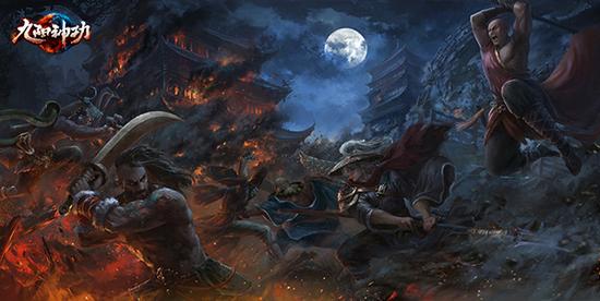 图4（PC崇武首测汇聚最大武者阵容）