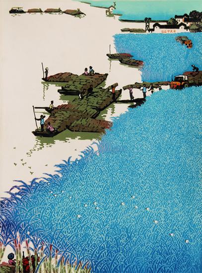 > 正文  版画艺术独有的艺术形式在视觉上区别于其他艺术门类,木刻