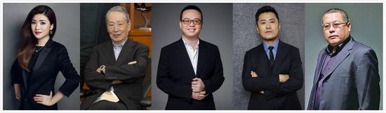 （从左至右：韩薇，出井伸之，林奇，孔二狗，高群书）