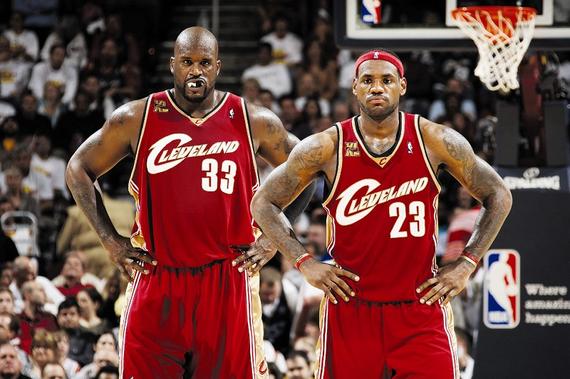 奥尼尔和詹姆斯