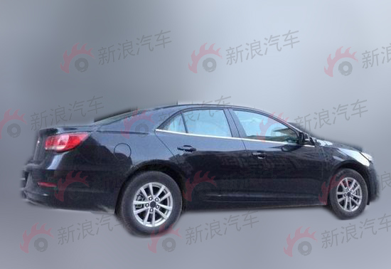 雪佛兰迈锐宝改款车型无伪谍照 内饰曝光