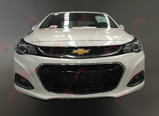 雪佛兰迈锐宝改款车型无伪谍照 内饰曝光