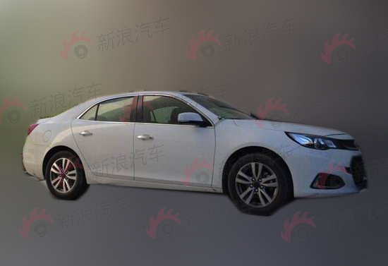 雪佛兰迈锐宝改款车型无伪谍照 内饰曝光