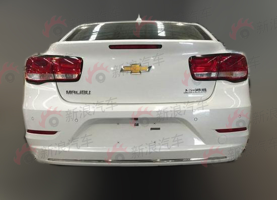 雪佛兰迈锐宝改款车型无伪谍照 内饰曝光