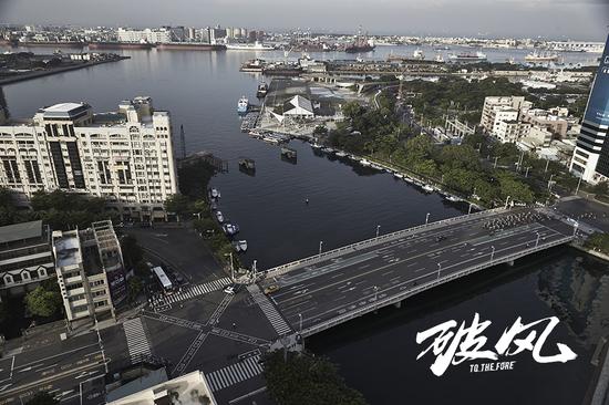 《破风》跨江拍摄