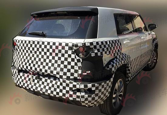 全新北汽BJ20紧凑型SUV谍照 参数曝光