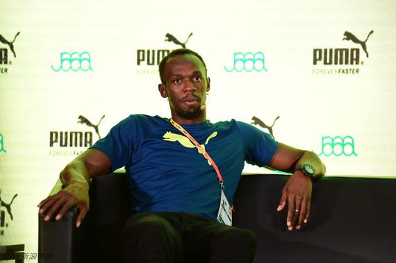 博尔特亮相北京世锦赛