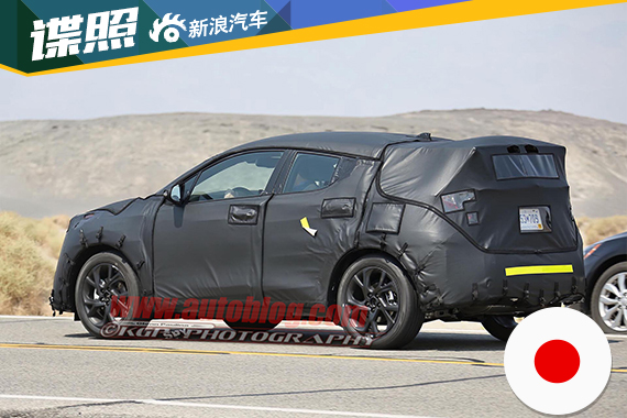 丰田小型SUV路试谍照曝光 跟随风潮