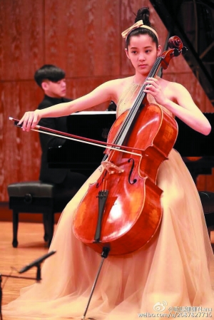 欧阳娜娜常常在台北开独奏音乐会。