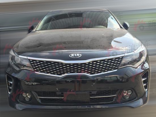 国产新款起亚K5两种外观谍照 10月上市