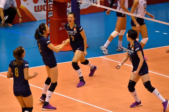 中国女排仍有夺冠希望