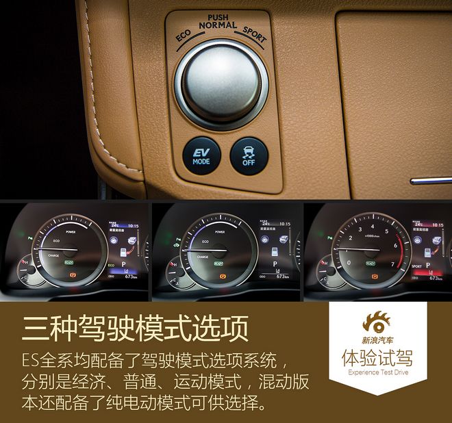 动力强低油耗 试驾新款ES 300h尊贵版
