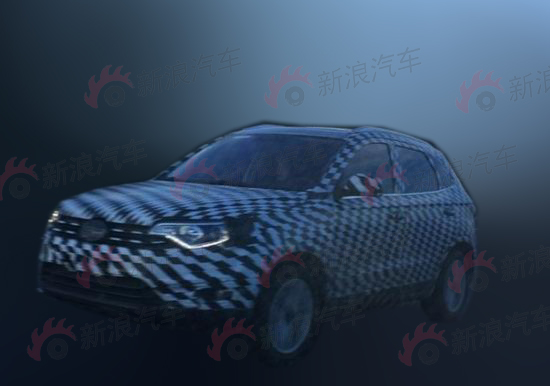 一汽全新SUV谍照详拍 隶属森雅系列