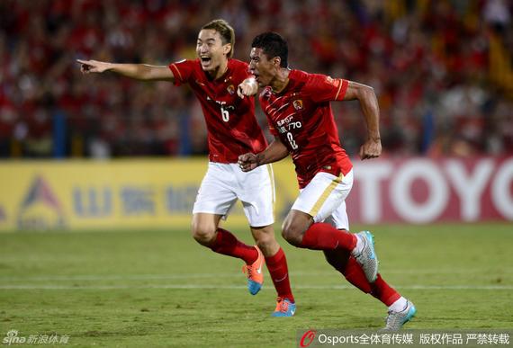 恒大第二回合比赛轻松不少