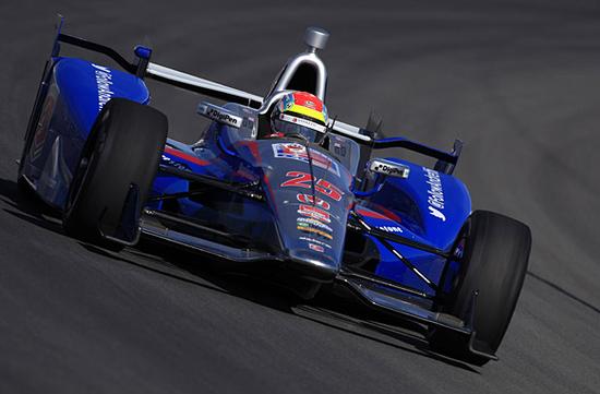 贾斯汀-威尔逊赛场英姿