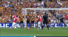 卡索拉足总杯决赛精彩任意球