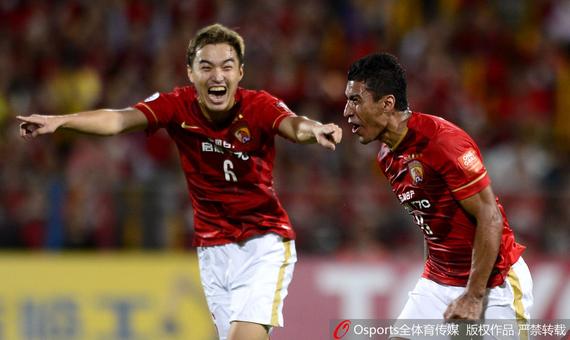 暴力鸟轰入个人恒大处子球