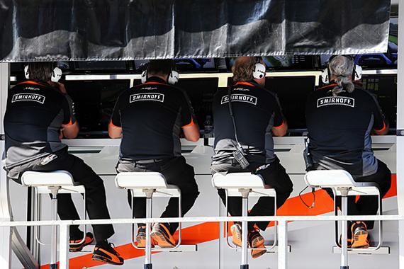 F1比赛车队控制台