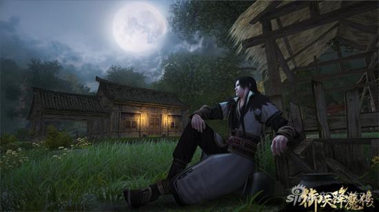 《御天降魔传》月色中的皇甫云昭