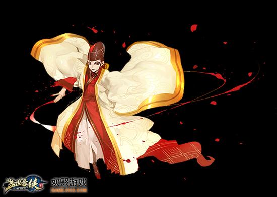 图3 《盖世豪侠》东方教主原画