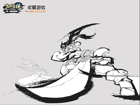 图3 《盖世豪侠》猫先生手稿